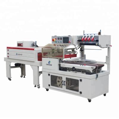 China CLOTHING L fully automatic bar sealer with tunnel for sale