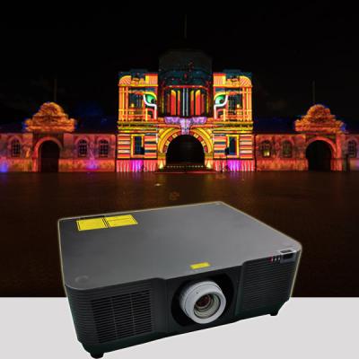 China Short Throw 3LCD Laser Projector Mapping 3d Projector Outdoor Spotlight 15000 Lumens for sale