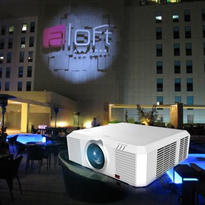 China 3D projector ready to map ANSI 10000 lumen projection on wuxga building projection for exterior mapping for advertising. for sale