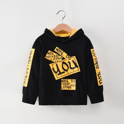 China Autumn Prices Cheap Boys Anti-Shrink Kids Casual Hooded Warm Sweater Tops For 5-6 Years Old Boy Cool for sale