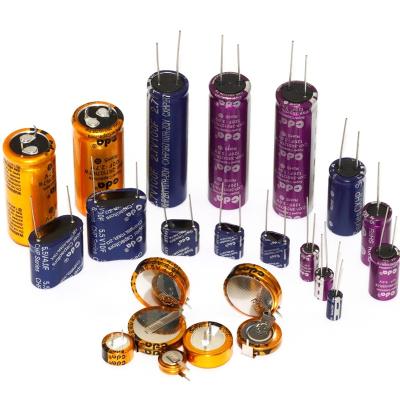 China Brand new original high quality super capacitor 3.3F 4.0F 4.7F 10F 20F 30F CDA 18*40 2.7V 20F consumer electronics power source/power farad capacitor for sale