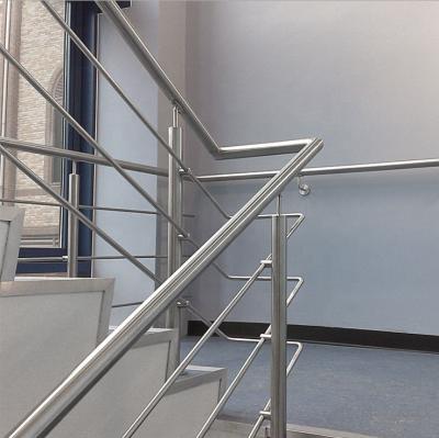 China Modern factory custom, stainless steel stair guard rail, indoor and outdoor stair assembly balustrades for sale