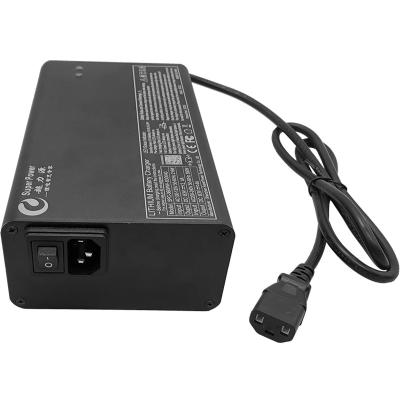 China MCU+software control super power E bike E-scooter 12V 24V 36V 48V 60V 72V Li-ion smart battery charger with PFC for sale