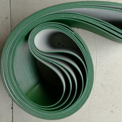 China Smooth Surface Hotels Food Grade PVC Conveyor Belt 1~4plies / 1~6MM Thickness for sale