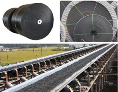 China Heat Resistance Fabric Conveyor Belt Multi-Wire Rubber Fabric Heat Resistance Rubber Conveyor Belt for sale