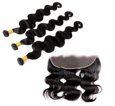 China Wholesale 1B Body Wave Hair Weave 10A Brazilian Grade Raw Virgin Brazilian Hair Bundle For Black Woman for sale