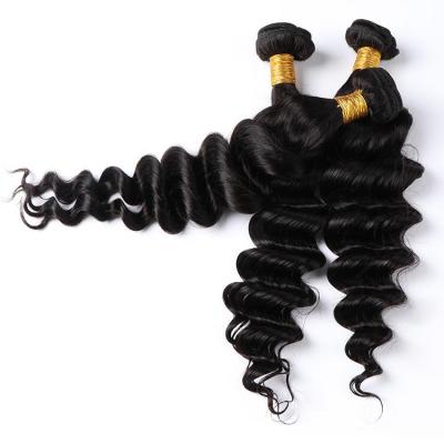 China Best Selling Raw Loose Deep Wave Mink Brazilian Vigrin Cuticle Aligned Deep Wave Hair Bundles Peruvian Hair 100 for sale