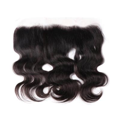 China 100% Unprocessed Human Hair Bundles Factory Price Body Wave Ear To Ear Closure Lace Frontal Closure Bulk Remy Hair Lace Frontal Closure for sale