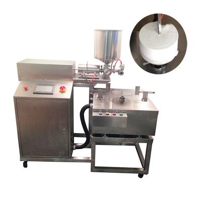 China 1600ml Automatic Birthday Cake Decorating Machine Cream Frosting Spreading Machine for sale