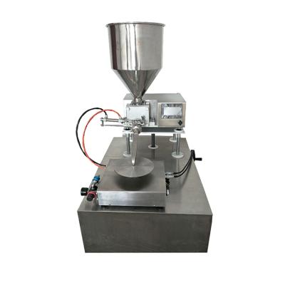 China Hotels automatic cake filling injector machine for cake or cream coating process for sale