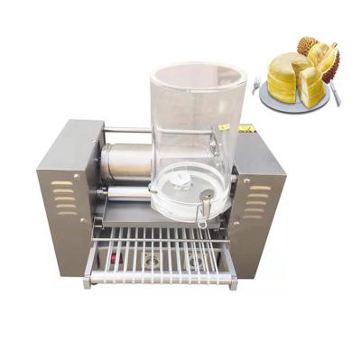 China Food Processing Machine Pancake Side Heating Cake Double Thousand Layer Cake Maker Machine Spring Bun Wrap Maker Machines for sale