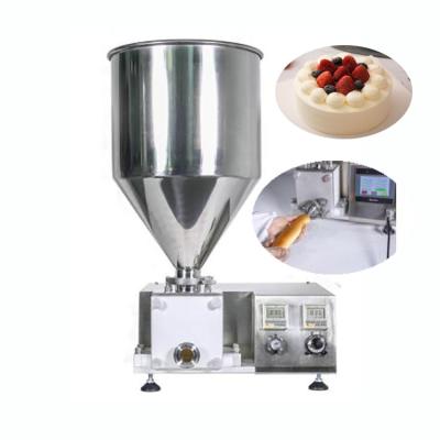 China Automatic Jam Filling Machine Bread Filling Injecting Cream Cup Cake Filling Machine for sale