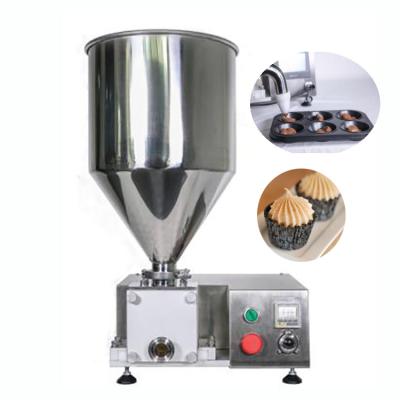 China Automatic Small And Convenient Bread Filling Injecting Cream Machine / Cup Cake Filling Machine for sale