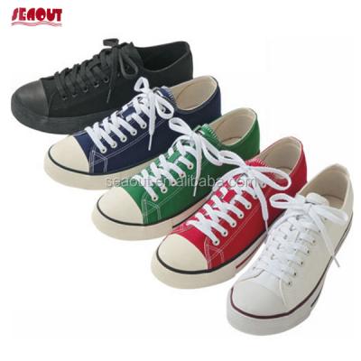 China 2018 wholesale comfortable china woman tennis custom canvas shoes with different design and colors for sale