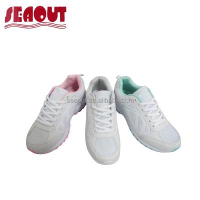 China New Model Anti-skidding/Fashion Comfortable China Oem Women Gym Sport Comfortable Wonderful Active Shoes for sale