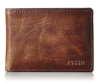 China Waterproof Men's Leather Bifold Wallet for Men - Custom Laser Engraving for sale