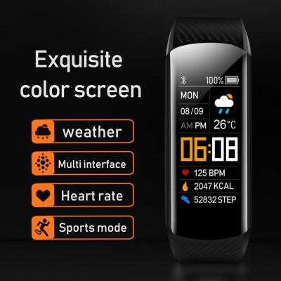 China Waterproof Heart Rate Health Monitoring Sport APP Control Fitness Smart Wristband Touch Screen Wristband for sale