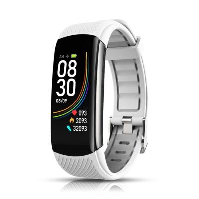 China Fast delivery ip67 touch screen color screen waterproof smart bracelets 0.96inch heart rate smart bracelet C6S for sale