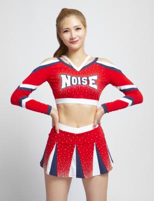 China Best Quality All Star Uniforms 2023 Newest Cheer Bows Pom Poms OEM Practice Wear College Cheerleading Sportswear For Team All Cheer Uniforms Canvas for sale