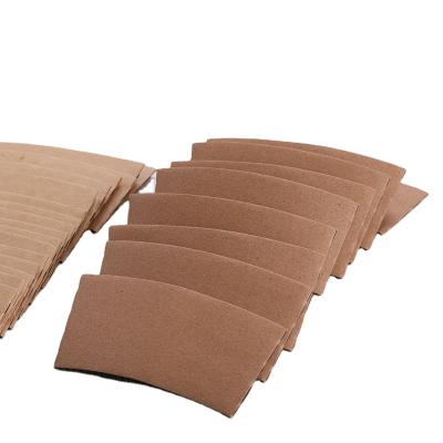 China Disposable Custom Disposable Paper Sleeve For Coffee Cup for sale