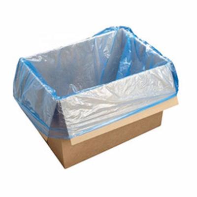 China LDPE/HDPE Moisture Proof Blue White Cardboard Liner Box Liner For Food, Fruit, Vegetable for sale