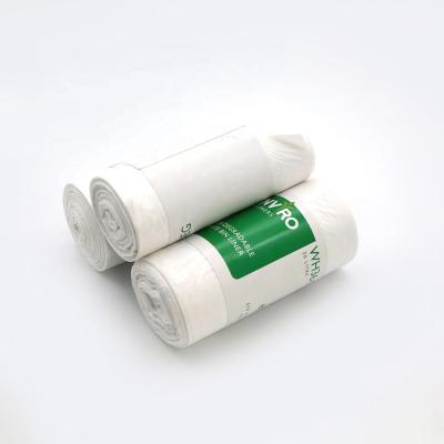 China Disposable Eco Friendly Waste Bin Compostable Bags Bio Based Degradable Garbage Bag Bio Garbage Bag for sale