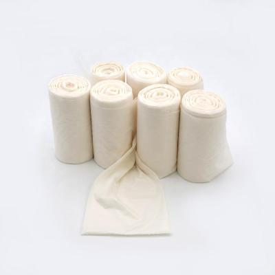 China Cosmetic White Biodegradable Waste Bag With Printing for sale