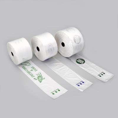 China BIODEGRADABLE Supermarket Customize HDPE Plastic Product Bag Roll for sale