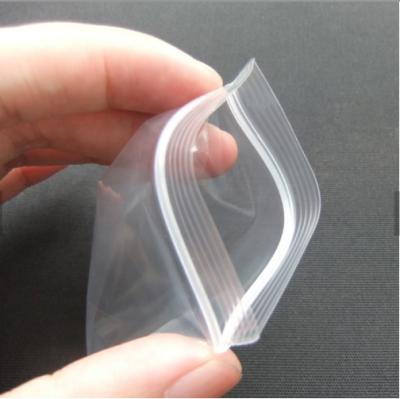 China Disposable Custom Print Household Food Eco Clear Zipper Bag for sale