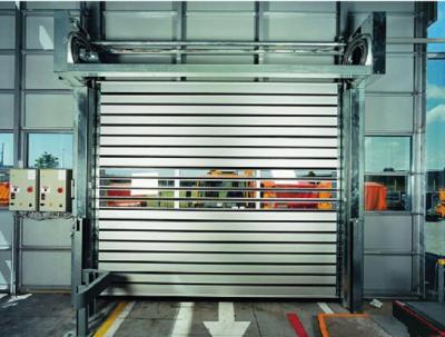 China Puerta de almacén de seguridad de aleación de aluminio de aleación de aluminio de control remoto en venta