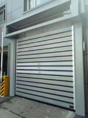 China High Speed Rolling Rapid Roll up and Shutter Spiral Security Automatic Door Customization for sale