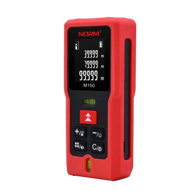 China 100m Handheld Laser Distance Meter For Construction Sites 117*53*27mm for sale