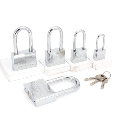 China Storage Security Key Guard Lock 70mm Long 70mm Square Shackle Shape Security Padlock Door Lock for sale