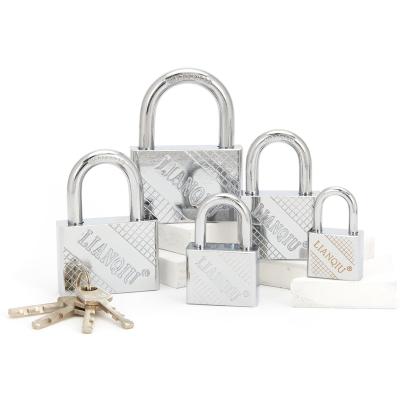 China Iron Lock Padlock Head Directions 70 Mm Short Square Shackle Shape Padlock Padlock for sale