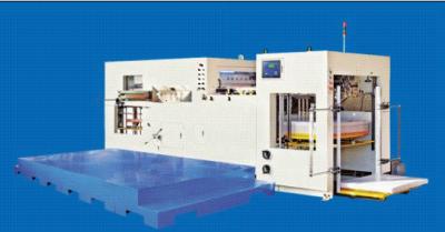 China Semi Automatic Paper Slitting Machine , Paper Creasing Die-Cutting Machine for sale