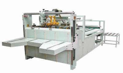 China Quick Gluer Carton Box Making Machine Semi-Auto For Corrugated Paper for sale