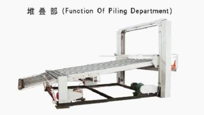 China Paperboard Carton Making Machines Powerful , Pneumatic Electric Stacker for sale