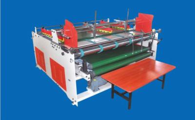 Chine Dossier rangé Gluer de pression de Gombined machine-machine avec le pliage manuel à vendre