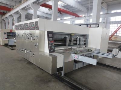 China La máquina acanalada automática de la fabricación de cajas, cartón Slotter/impresora 150 junta las piezas de minuto en venta