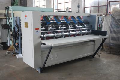 China Vertical Cutting Paper Slitting Machine Electric For Pressing / Folding for sale