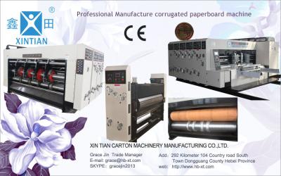 China Máquina acanalada automática de la fabricación de cajas para los pedazos/minuto del fabricante 150 del cartón en venta