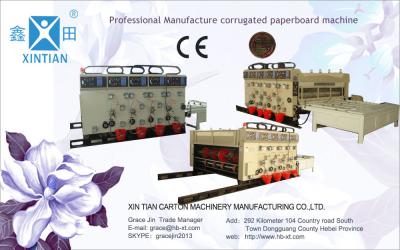 China Electric Roller Corrugated Box Making Machine Printer , Pallet Packaging Type for sale