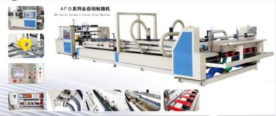 Chine La machine de Gluer de dossier de boîte de carton, carton à grande vitesse rectifient le dispositif à vendre