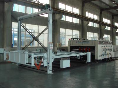 China Electric Paperboard Stacker Carton Making Machines With Brake Function for sale