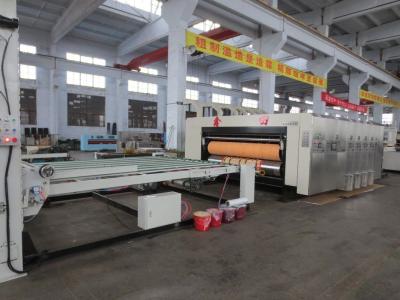 China Kick Paper-Feeding Carton Box Making Machine Dynamic Balance for sale