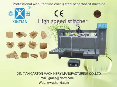 China High-Speeding Stitcher Machiney For Carton Box Making Machine for sale