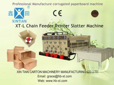 Chine Machine ondulée de empaquetage de fabrication de cartons de carton avec le découpage à vendre