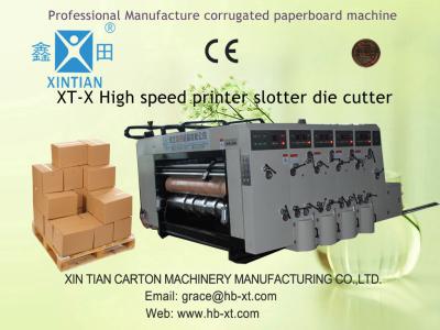 China Dynamic Balance Die-Cutter Flexo Printing Slotting Machine for sale