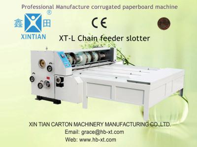 China Feeding / Slotting Automatic Flexo Printing Slotting Machine for sale