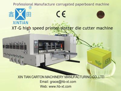 China High-Speed Corrugated Box Printing Machine With Slotting Equipment for sale